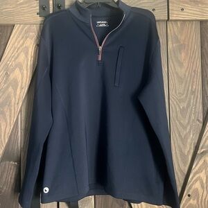 UNTUCKit Dark Blue Quarter-Zip Pullover